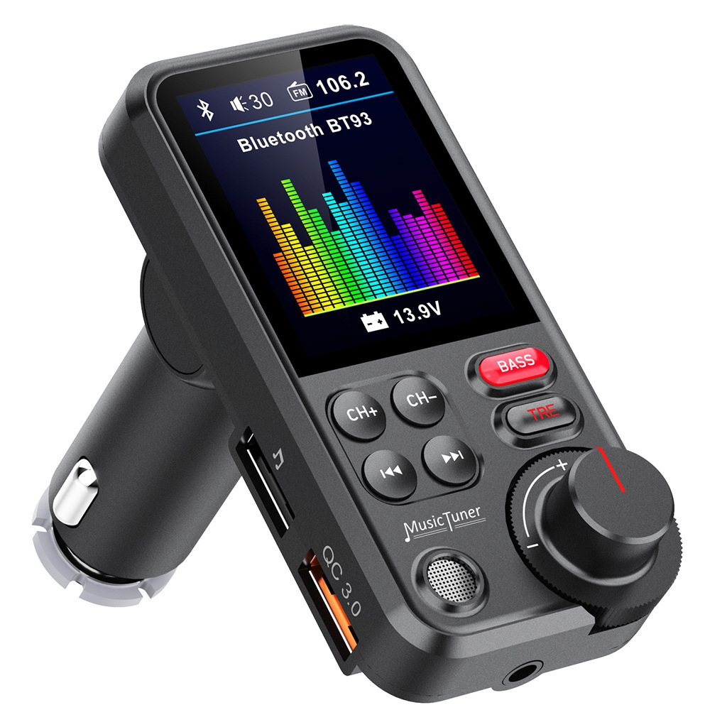 Audio Music Equalizer - Transmisor FM para coche, reproductor MP3,