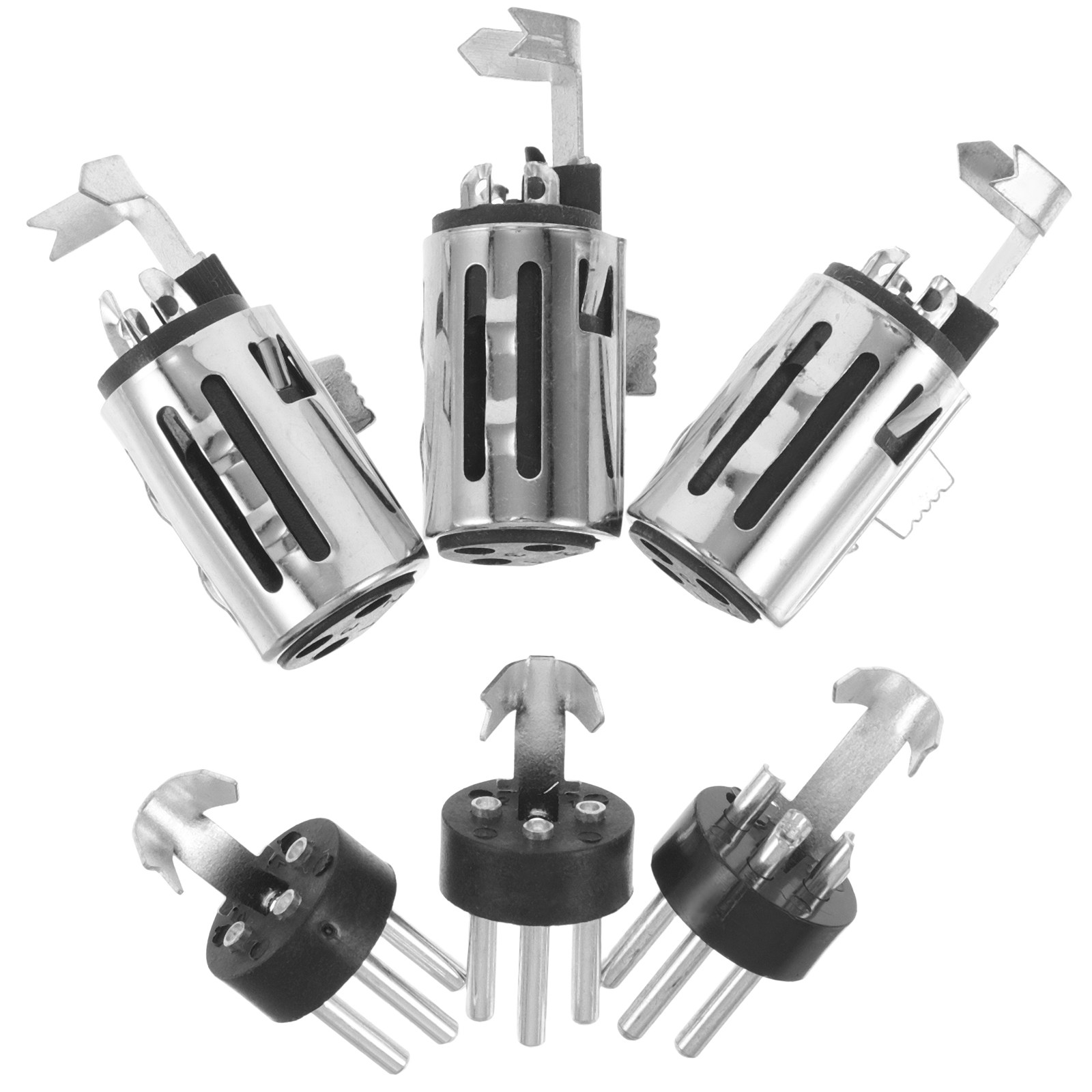 Audio Music Changer - 6 Conectores XLR Hembra a Hembra