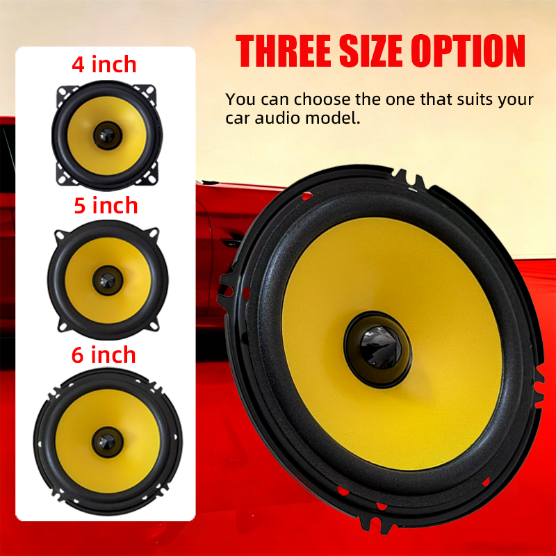 Audio Universal Music - 2 Altavoces Coaxiales para Auto de