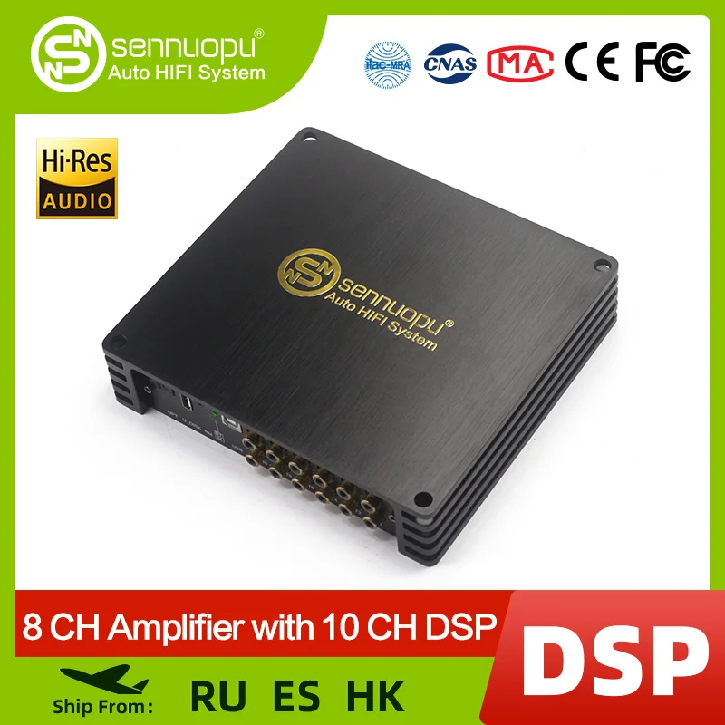 Audio Music Equalizer - Amplificador Sennuopu DS-M10Pro de Audio para