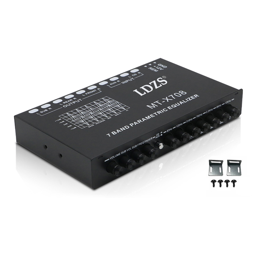 Audio Music Equalizer - ECUALIZADOR profesional de 7 bandas para
