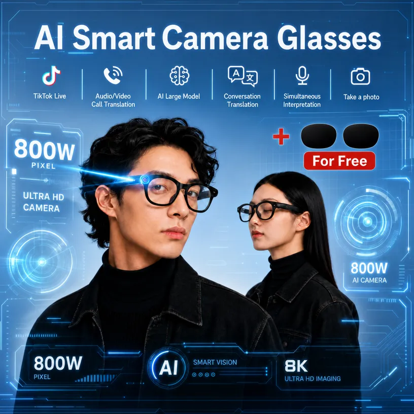 Gafas Inteligentes con IA para - Audio Music Online Free reseña y precio