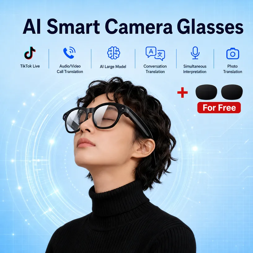 Gafas Inteligentes con IA para - Audio Music Online Free reseña y precio