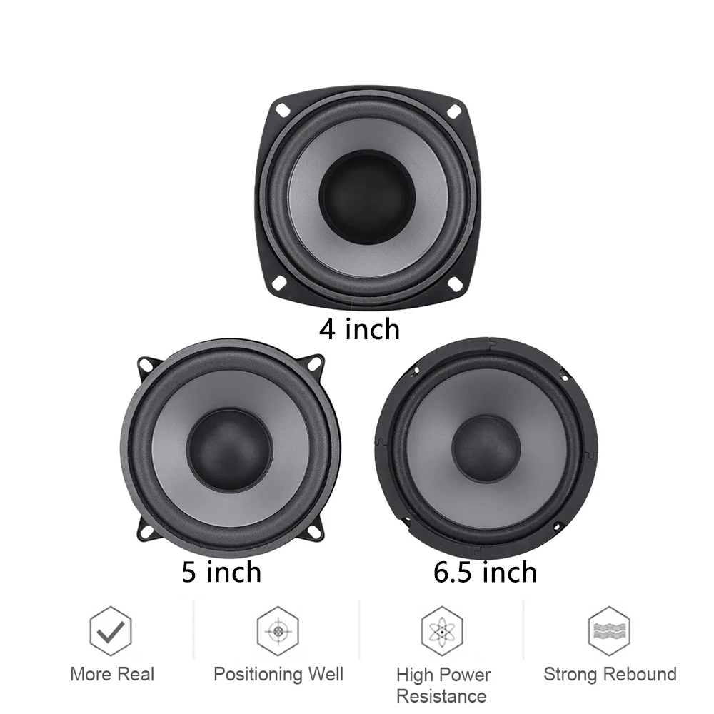 Altavoces para coche de 4/5/6, - Audio Universal Music reseña y precio