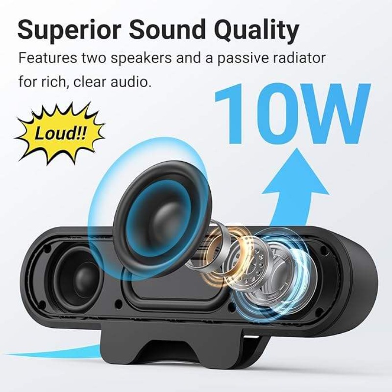 Barra de sonido USB portátil c - Audio Music Online Free reseña y precio