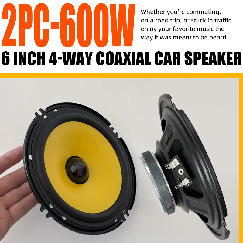 2 Altavoces Coaxiales para Aut - Audio Universal Music reseña y precio
