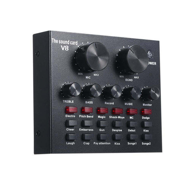 Tarjeta de sonido V8S transfro - Audio Universal Music reseña y precio