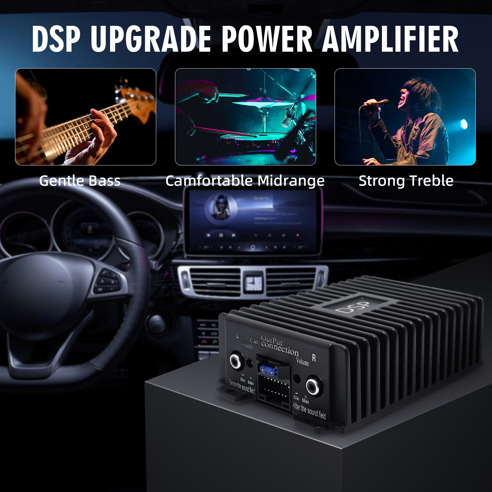 Ecualizador amplificador de Ra - Audio Music Equalizer reseña y precio