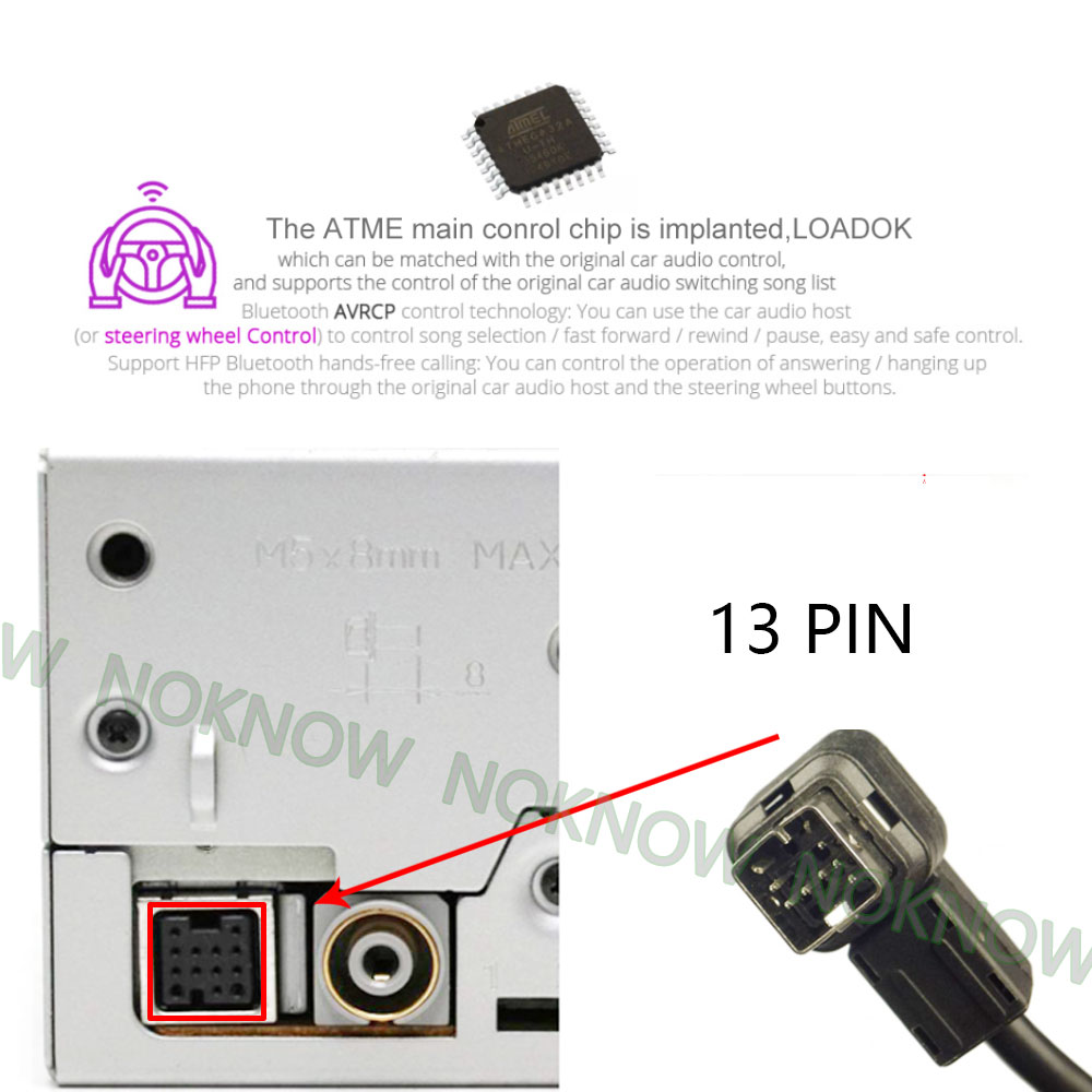 Cable adaptador de cambiador d - Audio Music Changer reseña y precio