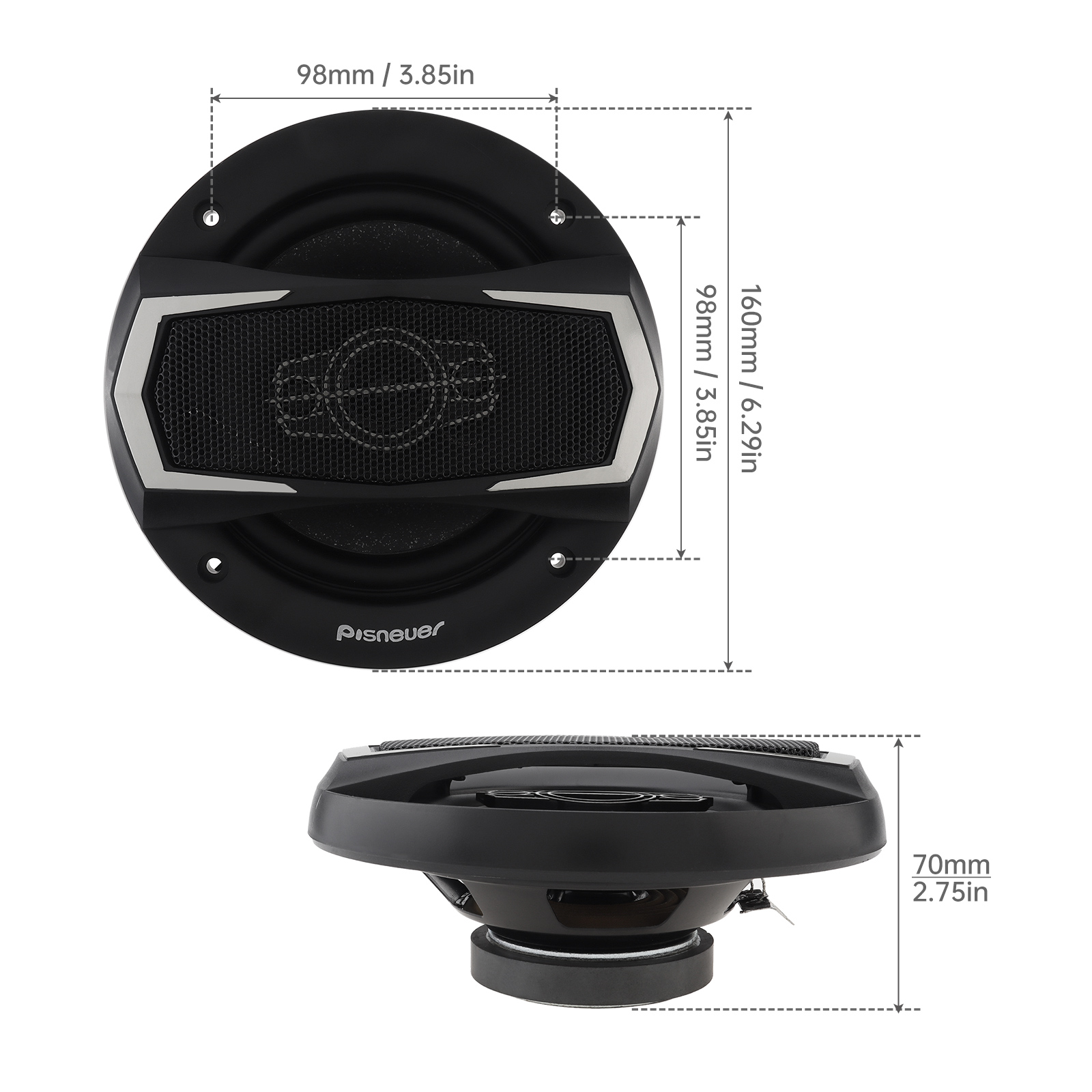 Altavoz Coaxial para puerta de - Audio Universal Music reseña y precio