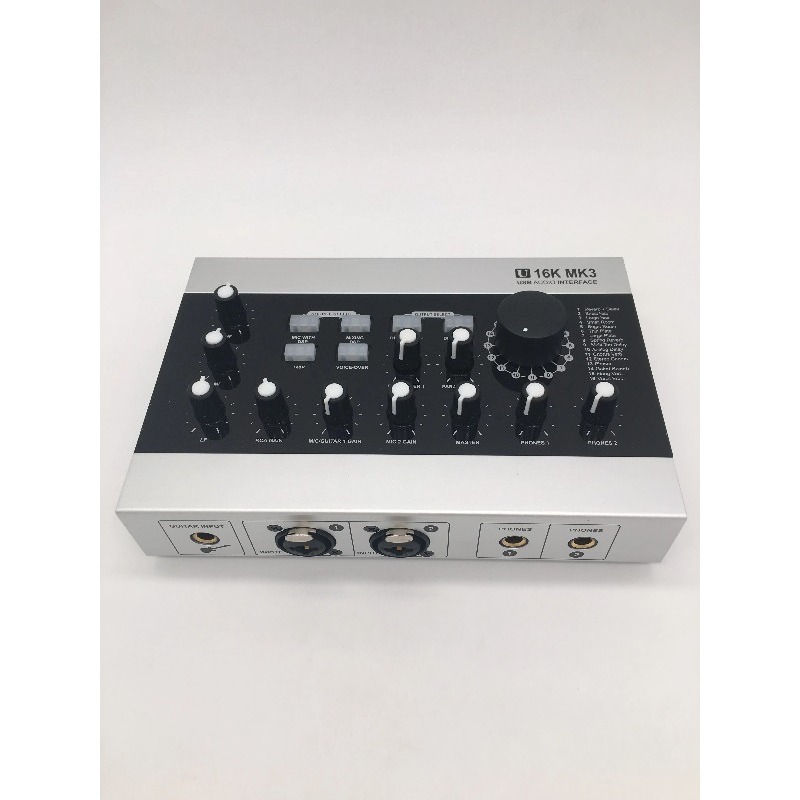 Interfaz de Audio USB U16K MK3 - Audio Music Online Free reseña y precio