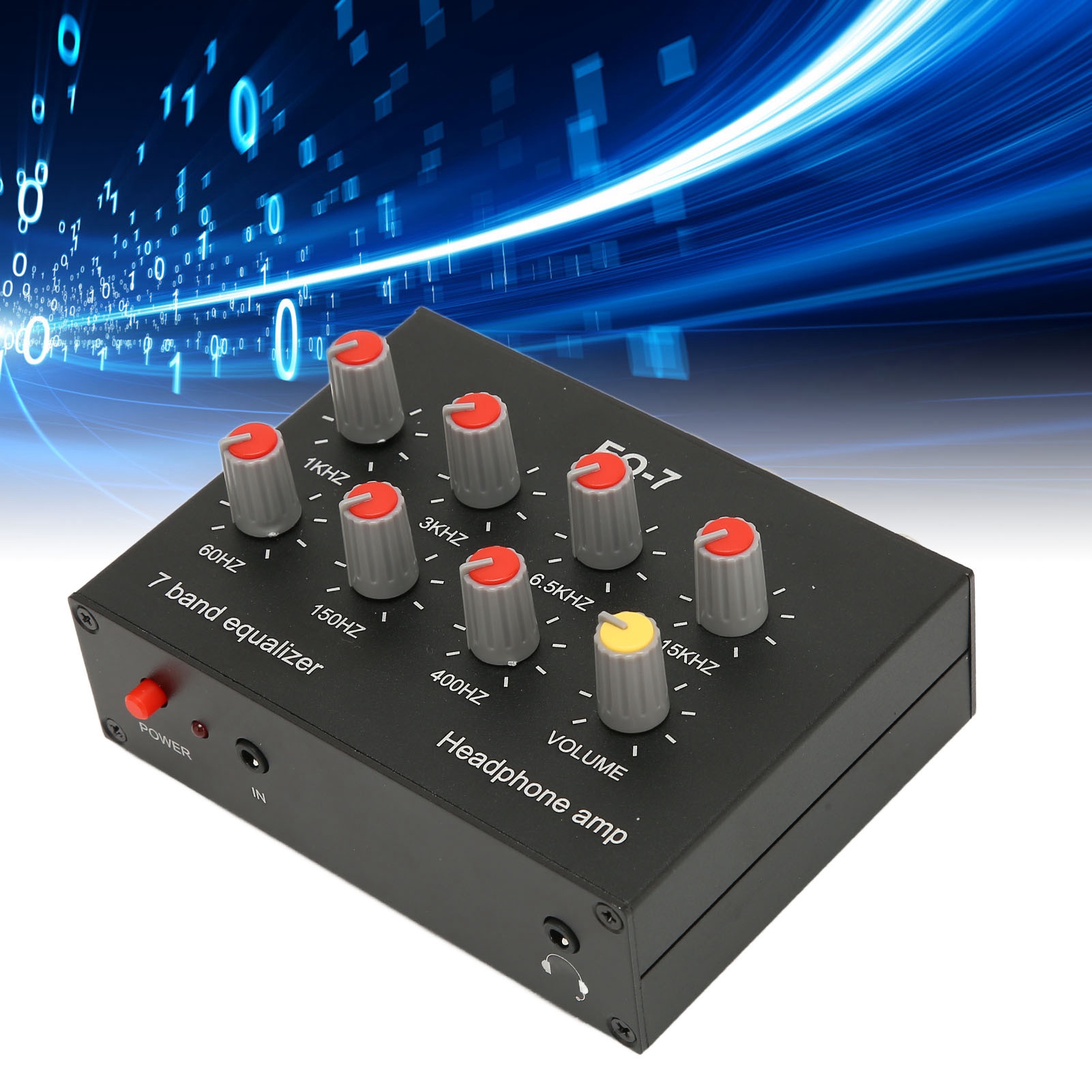Ecualizador de sonido de 7 ban - Audio Music Equalizer reseña y precio