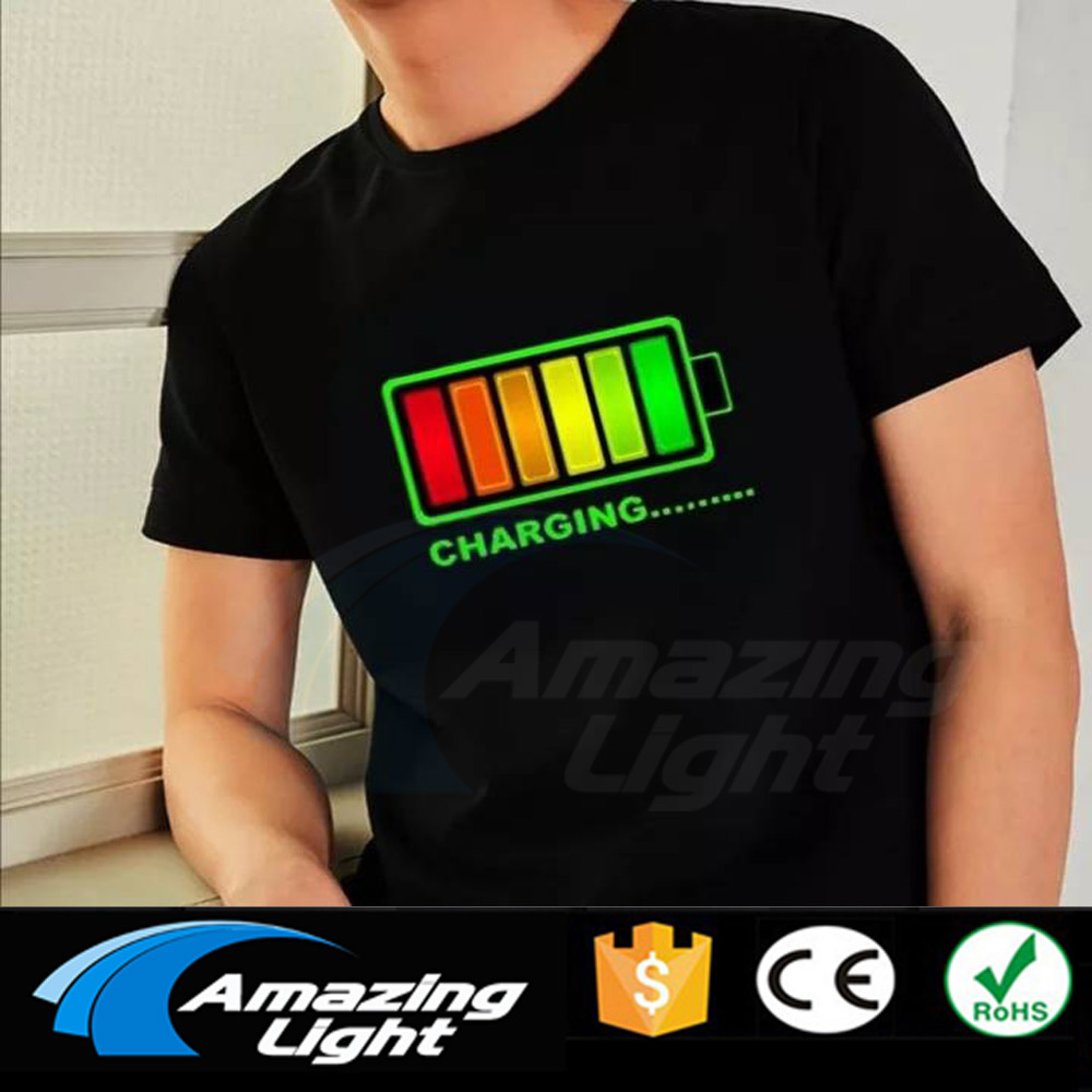Camiseta con ecualizador de so - Audio Music Equalizer reseña y precio
