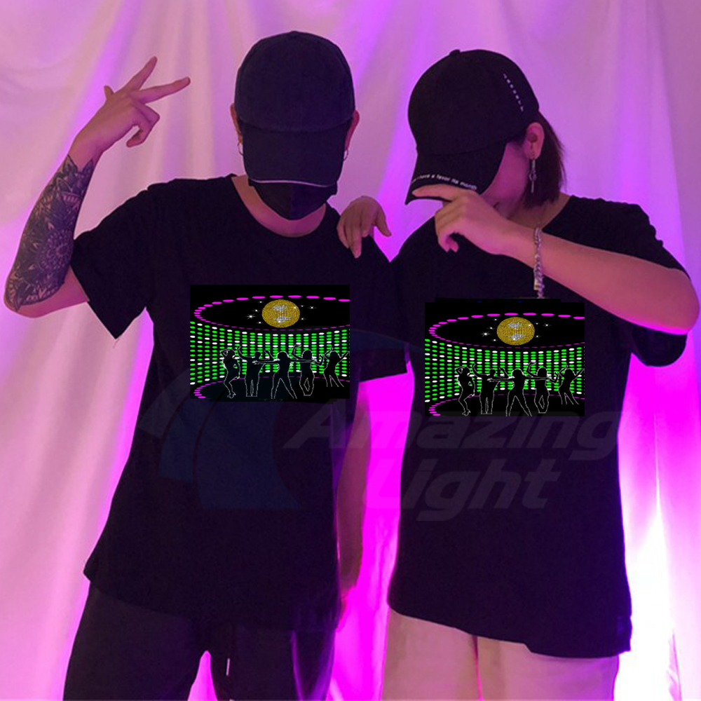 Camiseta con ecualizador de so - Audio Music Equalizer reseña y precio