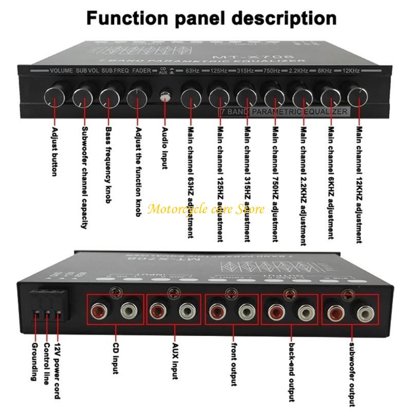 Ecualizador de Auto Innovador  - Audio Music Equalizer reseña y precio
