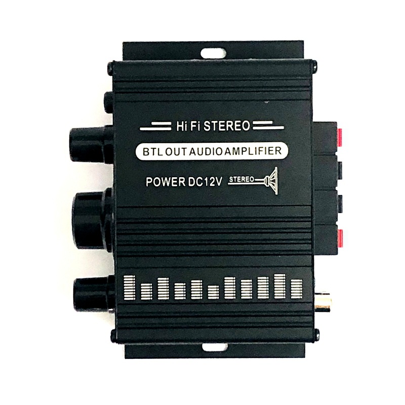 Mini amplificador estéreo de p - Audio Music Equalizer reseña y precio