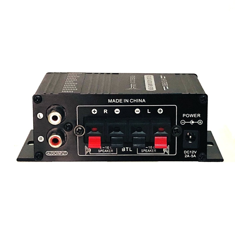 Mini amplificador estéreo de p - Audio Music Equalizer reseña y precio