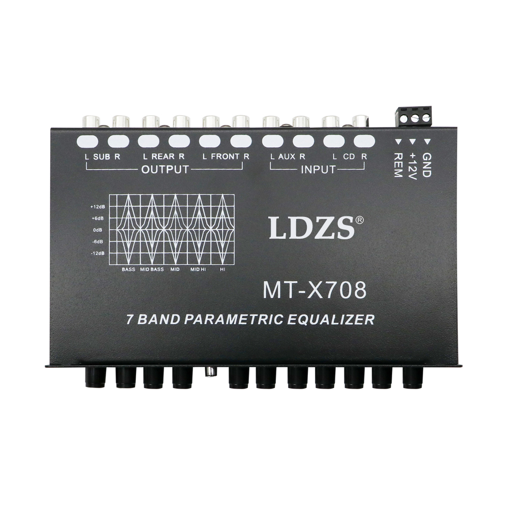 ECUALIZADOR profesional de 7 b - Audio Music Equalizer reseña y precio