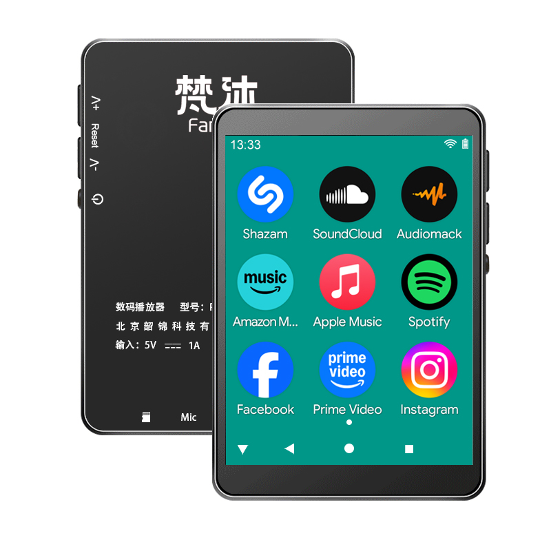 Reproductor MP3 Android con Wi - Audio Online Music Player reseña y precio