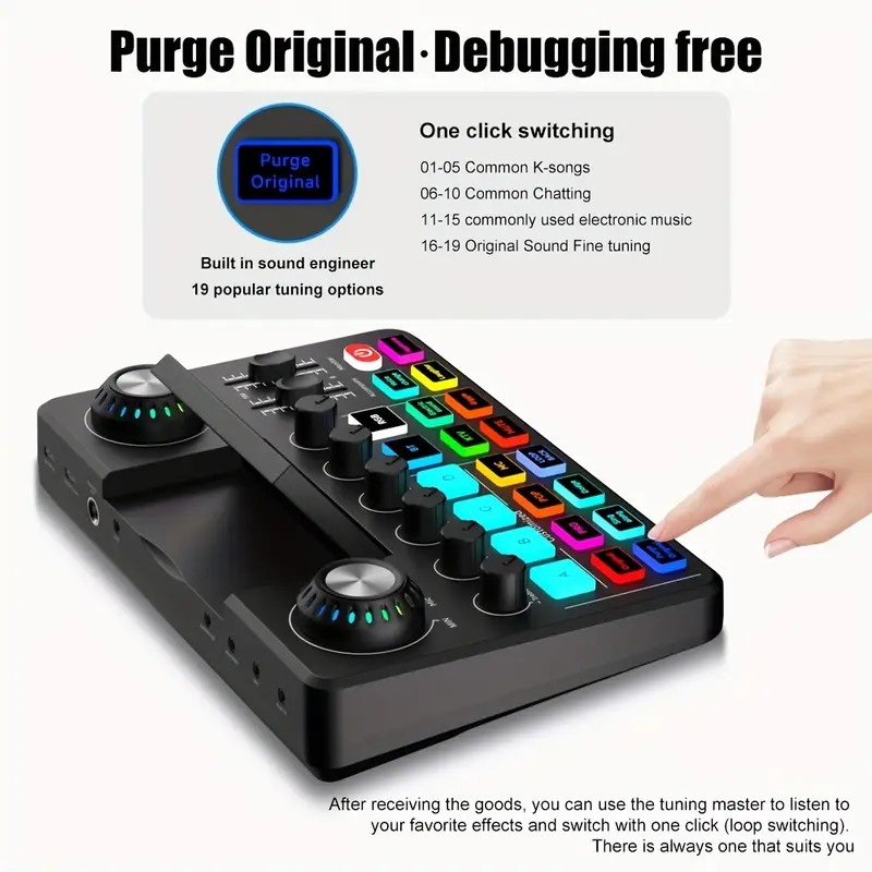 Mezclador de Audio, Tarjeta de - Audio Music Changer reseña y precio
