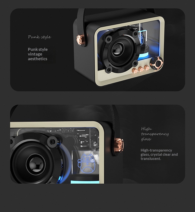 Altavoz Inalámbrico Transparen - Audio Music Equalizer reseña y precio